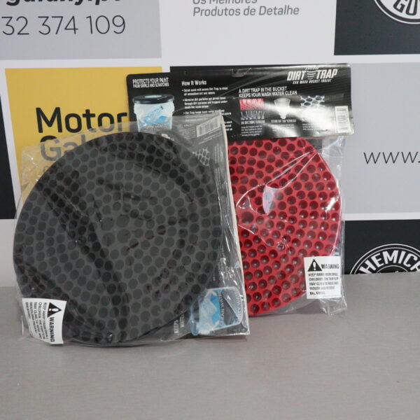 DirtTrap Cyclone Separador Partículas para Balde Preto/Vermelho