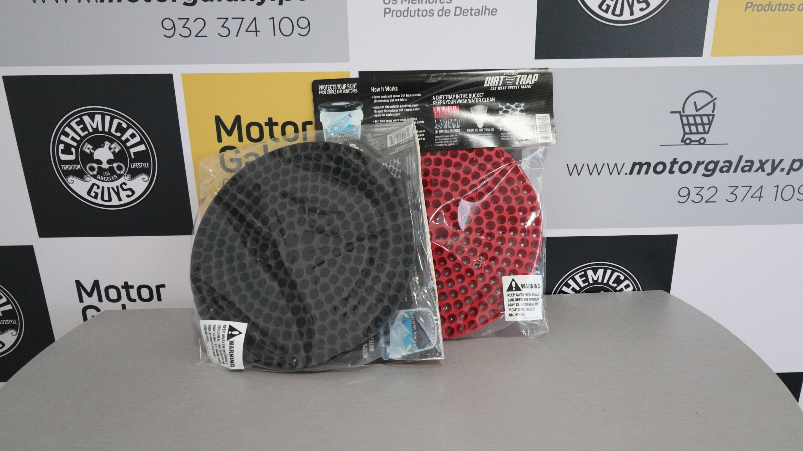 DIRTTRAP CYCLONE SEPARADOR PARTÍCULAS PARA BALDE VERMELHO-PRETO DUBLE2 DirtTrap Cyclone Separador Partículas para Balde Preto/Vermelho - Image 1