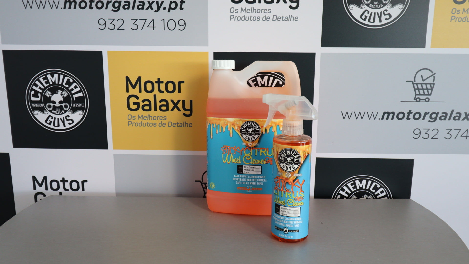 STICKY GEL CITRUS LIMPEZA JANTES3 Sticky Gel Citrus Limpeza Jantes - Image 1