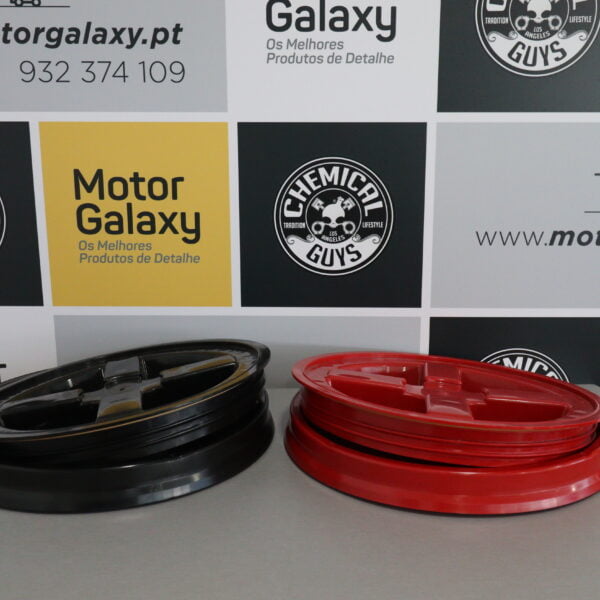 Tampa Gamma Seal para Balde Vermelho ou Preto