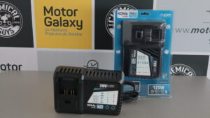 Koma Pro Carregador 125w Para Bateria 20v Li-Ion Technology