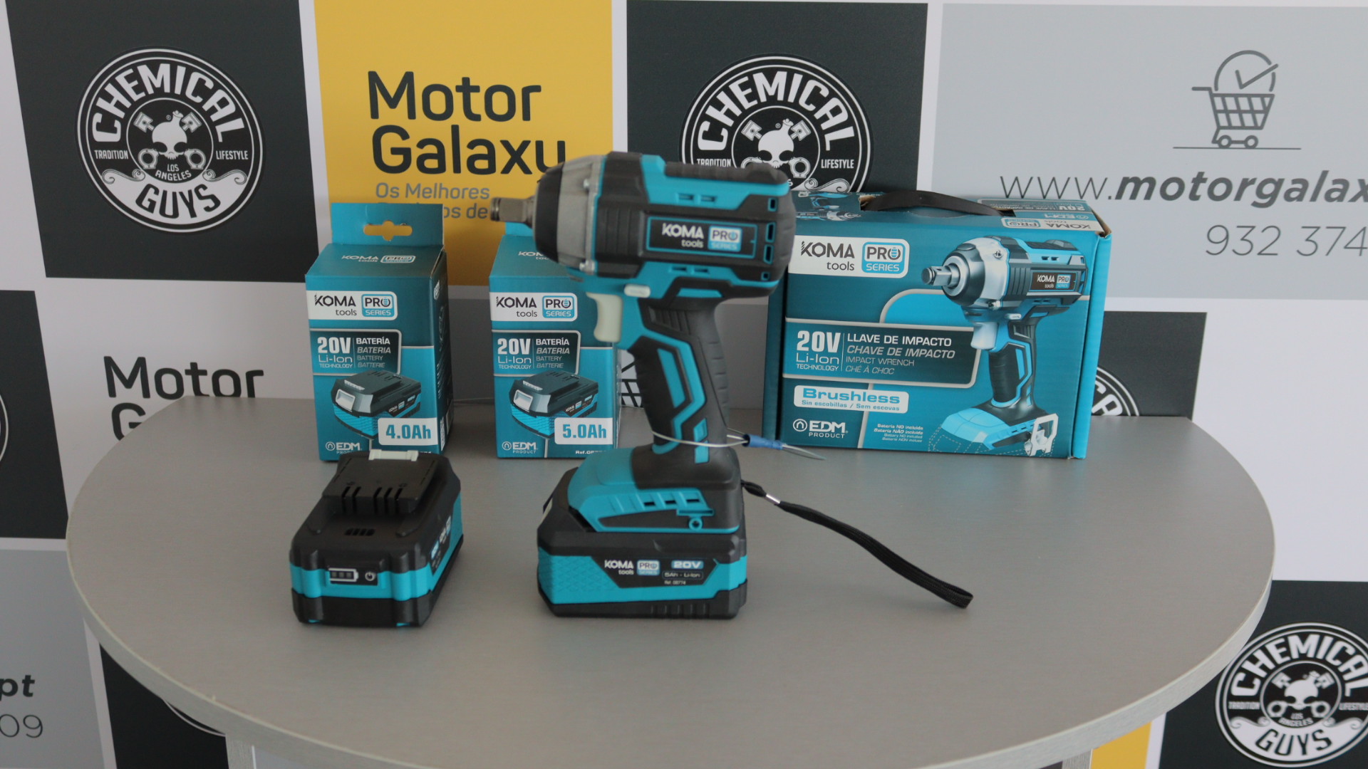 Koma Tools Pro Chave de Impacto 20V Koma Pro Chave de impacto 20v brushless - Image 1